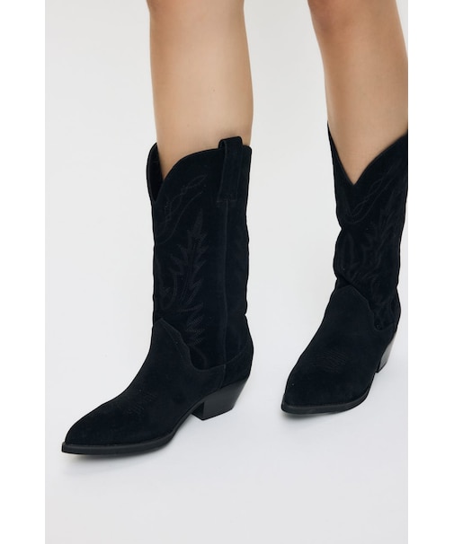 F/SUEDE WESTERN ブーツ