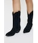 F／SUEDE WESTERN ブーツ