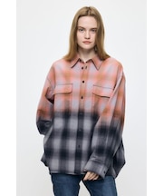 FADED CHECKED シャツ