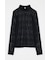 ES LACE HI NECK トップス