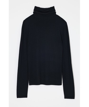 ES SHEER TURTLE KNIT トップス