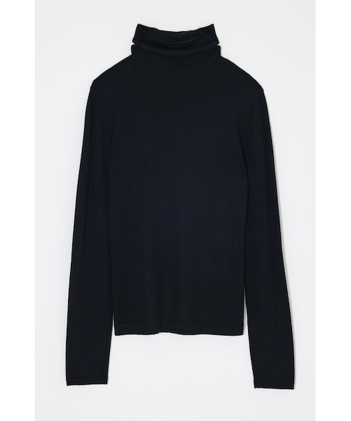 ES SHEER TURTLE KNIT トップス