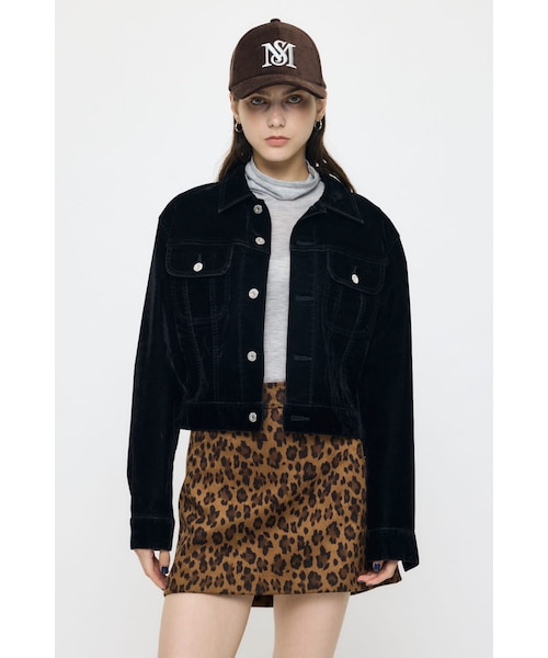 MOUSSY VELVET ショートジャケット VELVET SHORT ジャケット｜マウジーの通販｜&mall（アンドモール）三井