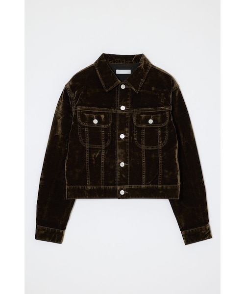 MOUSSY VELVET ショートジャケット VELVET SHORT ジャケット｜マウジーの通販｜&mall（アンドモール）三井