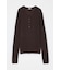 ES SHEER HENRY NECK KNIT トップス