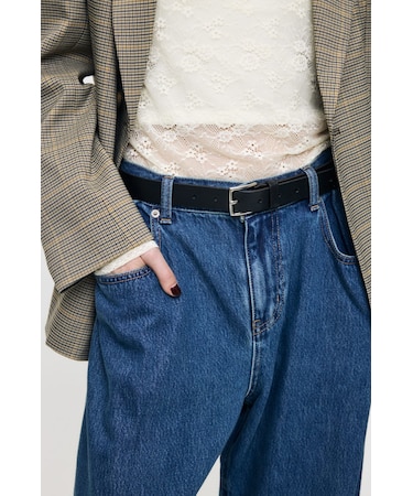 LEATHER NARROW ベルト