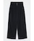 BELTED WIDE TUCK パンツ