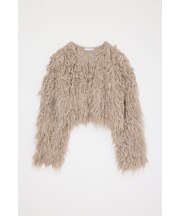 SHAGGY FEATHER カーディガン