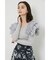 ショルダーダブルフリルKnit TOP