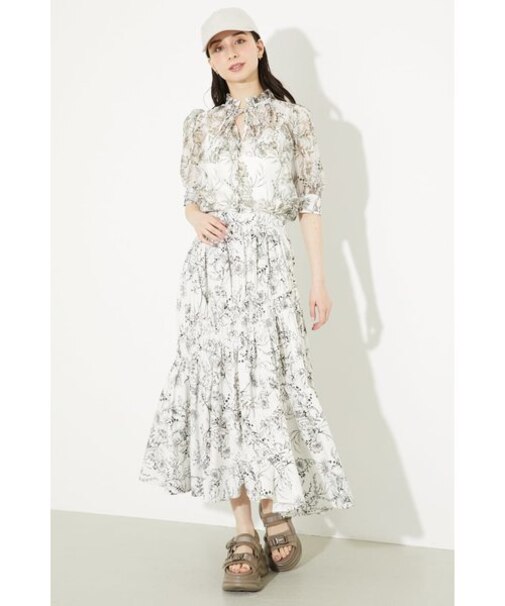 バイアスギャザーフラワーJ／WフレアSK