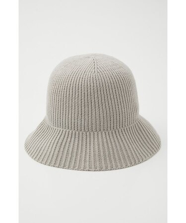 ナチュラルニットバケットハット