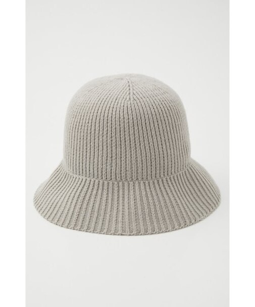ナチュラルニットバケットハット