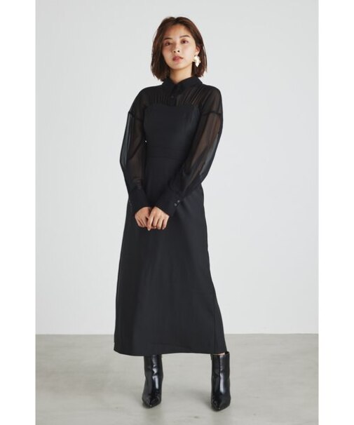 シャツコンビビスチェAラインOP