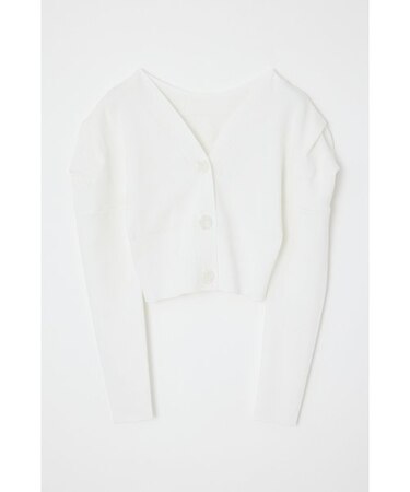 2WAYショルダータックボリュームカーデTOP