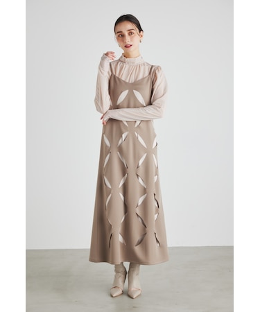 スランティングスリットキャミOP