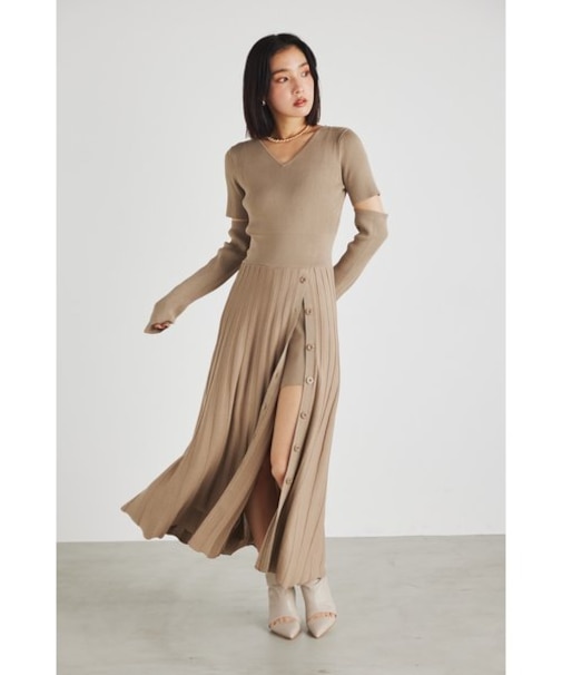 マルチWAYボタンディティールロンパース