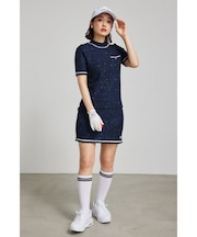 【RIENDA GOLF】ニットツイードタイトJW／SK