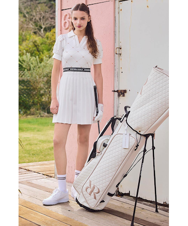 【RIENDA GOLF】キルティングキャディバッグ