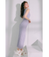 【WEB限定】ポップコーンニットジャストウエストスカート