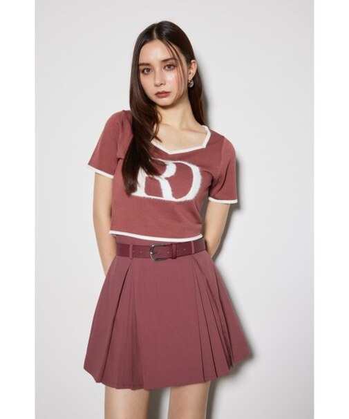 ビッグＲロゴニットトップス