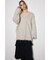 2WAYロングシャギールーズニットカーデ