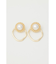 2WAYビッグフェイクパールピアス