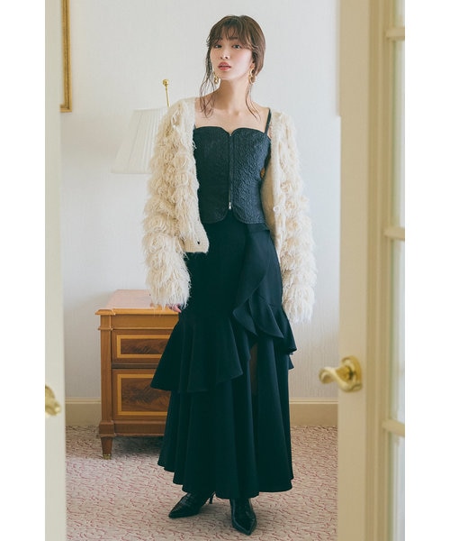 rienda ダブルフリルスリットスコートショートパンツ 【公式通販】