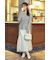 スパンコールチュールセミマーメイドスカート