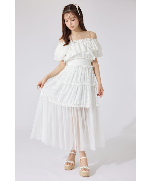 【AKB48 平田侑希さん着用】2WAYオフショルワンピース