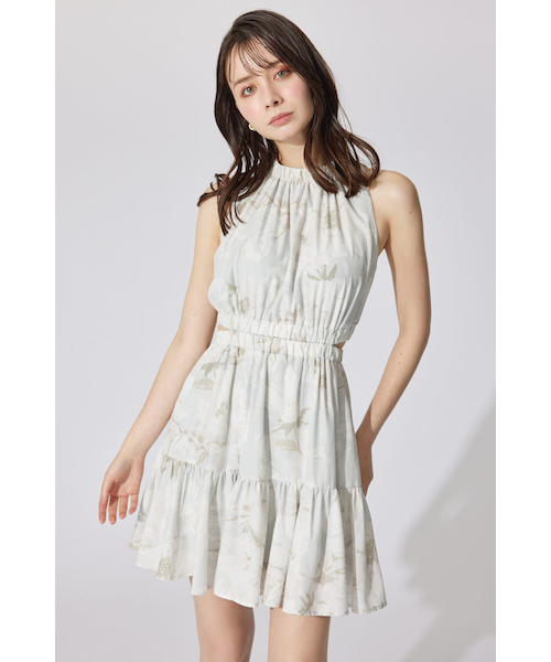 AKB48 千葉恵里さん着用・女神ワンピ】ホルターネックギャザー