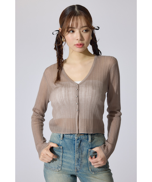 ランダムシアーリブニット 楽天市場】【OUTLET SALE】シアーニット《ランダムリブシアー