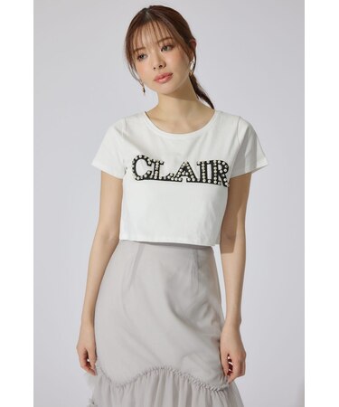 スランクビジューショートTシャツ