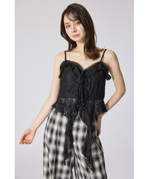 シンメトリーキャミトップス