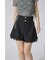 チュールレイヤードジャストウエストスコートショートパンツ