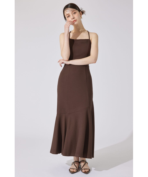 【AKB48 千葉恵里さん・水島美結さん着用】カップ付きマーメイドキャミワンピース