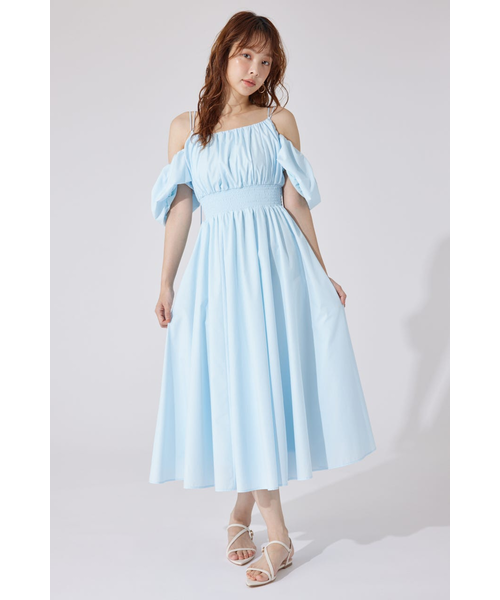 新品未使用rienda【AKB48 千葉恵里さん着用】【女神ワンピ・】ピンクs rienda | 【AKB48 千葉恵里さん着用】【女神ワンピ