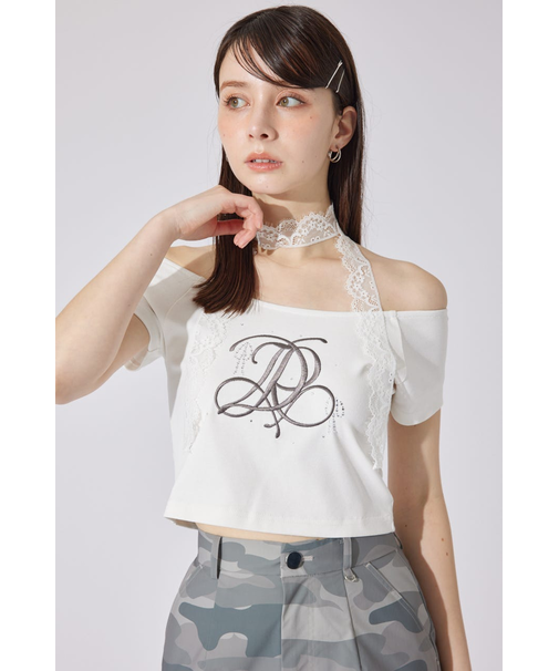 【AKB48 千葉恵里さん着用】2WAYオフショルTシャツ