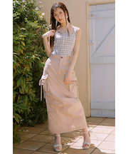 【AKB48 千葉恵里さん着用】タイトカーゴジャストウエストスカート