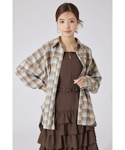 【AKB48 千葉恵里さん着用】オーバールーズシャツトップス
