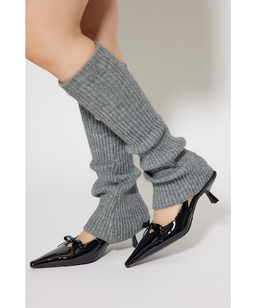 ニットレッグウォーマー