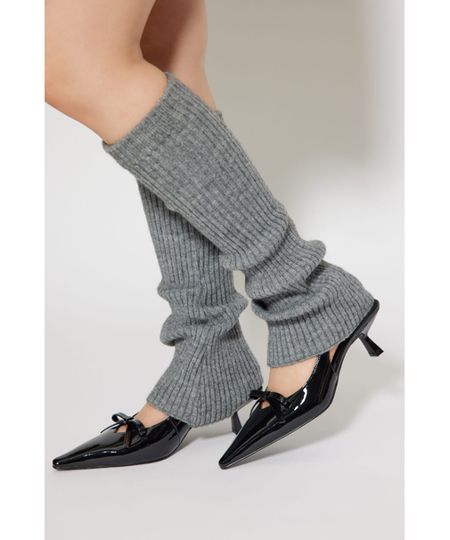 ニットレッグウォーマー