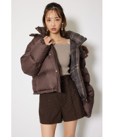 リバーシブルダウンジャケット