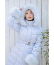 【神くびれダウン】Aラインダウンワンピコート