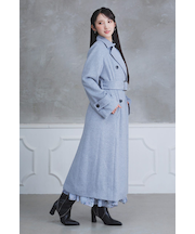 ダブルカラーシェイプドチェスターコート