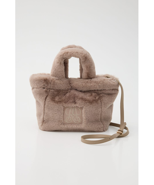 【WEB限定】フェイクファートートバッグ