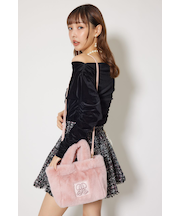 【WEB限定】フェイクファートートバッグ