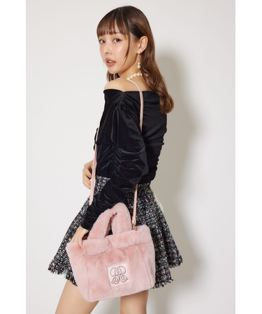 【WEB限定】フェイクファートートバッグ