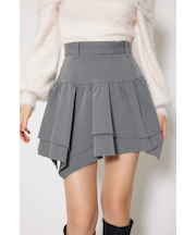 2WAYアシンメトリージャストウエストスカート