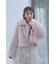 ショート丈ファージャケット