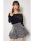 ソフティーカットオフショルトップス